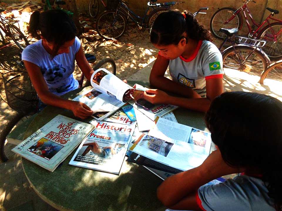 Projeto desenvolve o gosto pela leitura em alunos da Escola Rama Boa, em Altos