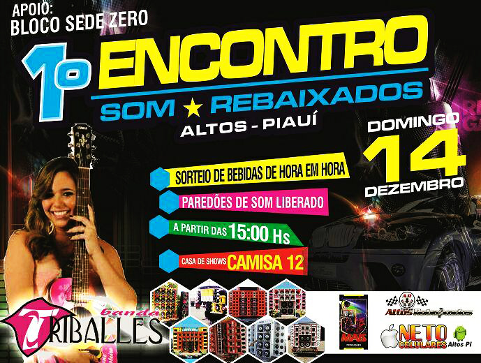 Triballes agita evento tuning em Altos neste domingo (14)