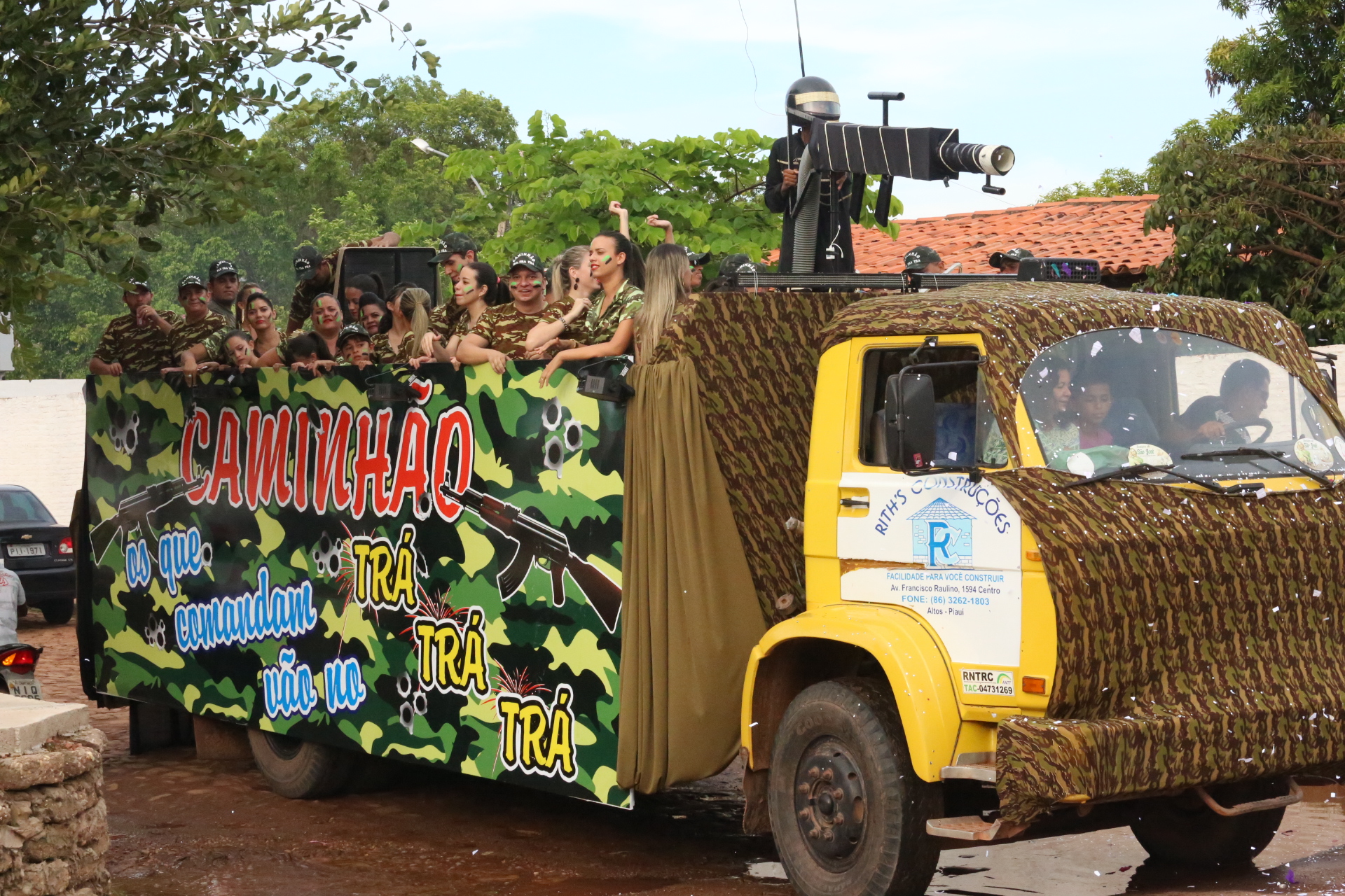 Corso inicia programação do carnaval de Altos