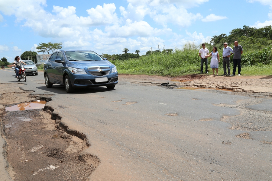 DNIT garante reparos em rodovia no perímetro urbano de Altos