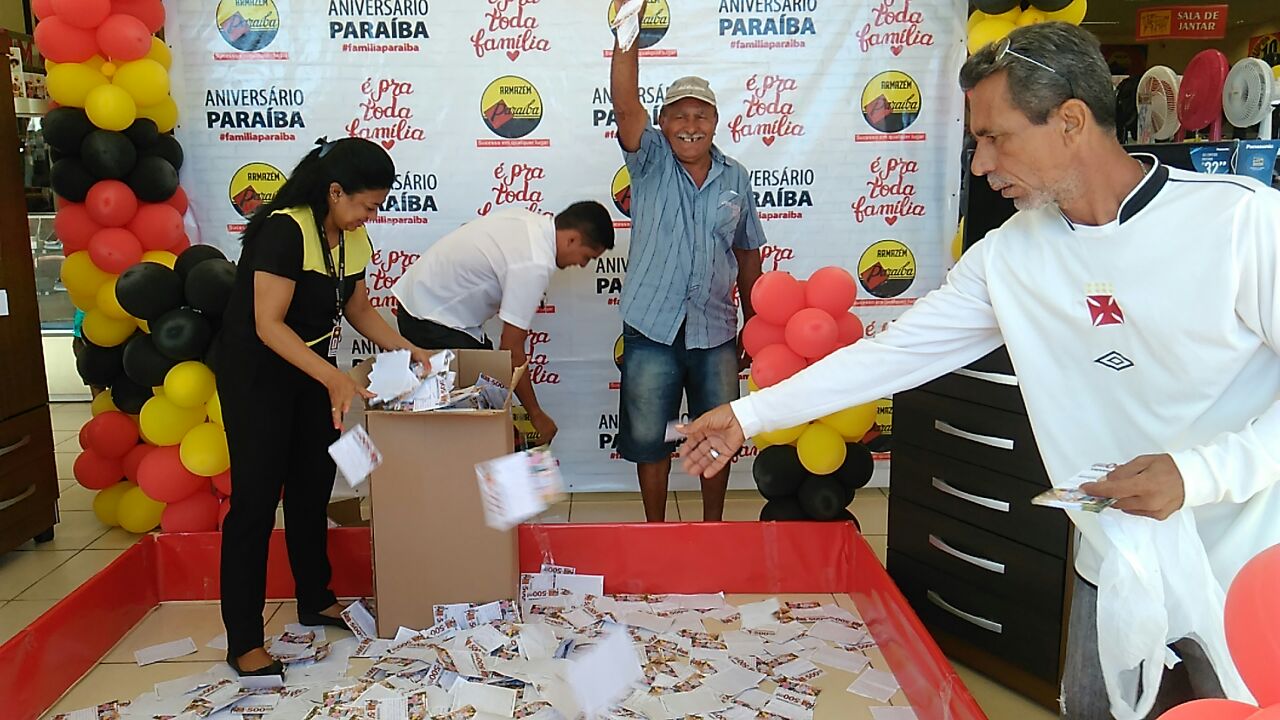 Paraíba de Altos realiza segundo sorteio do aniversário de 59 anos