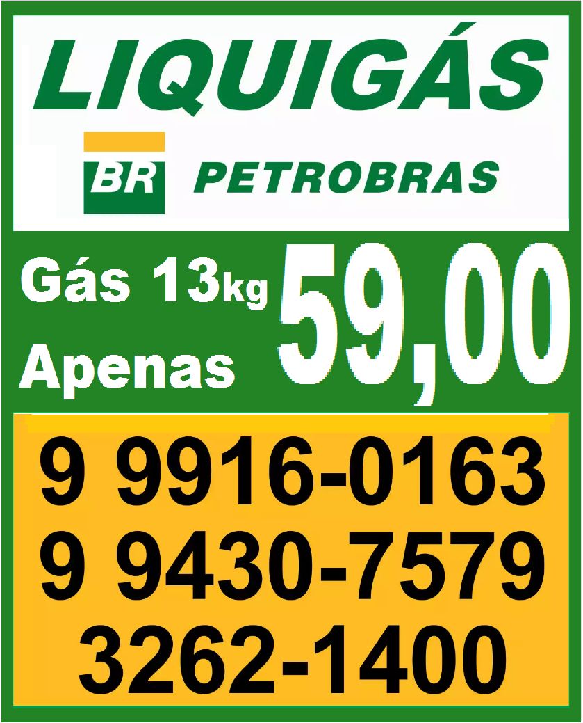 Informe Publicitário: Liquigás de Altos baixa preço do gás para R$ 59,00