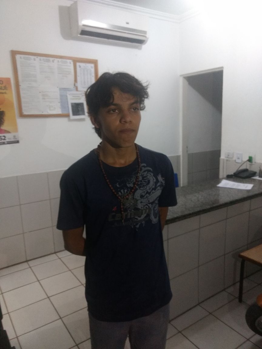 Jovem de 19 anos acusado de agredir a mãe é recapturado em Altos