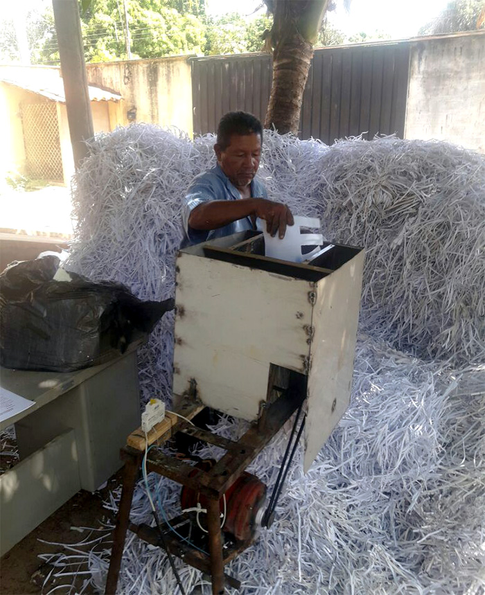 Parceria entre Prefeitura e associação possibilita coleta de resíduos recicláveis