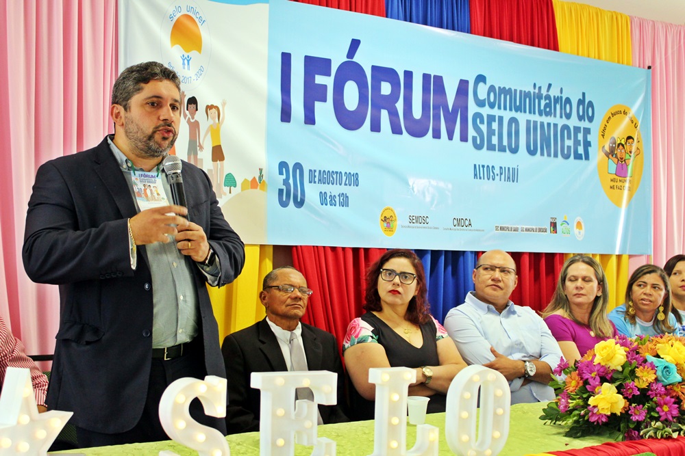 Altos realiza 1º Fórum Comunitário do Selo Unicef