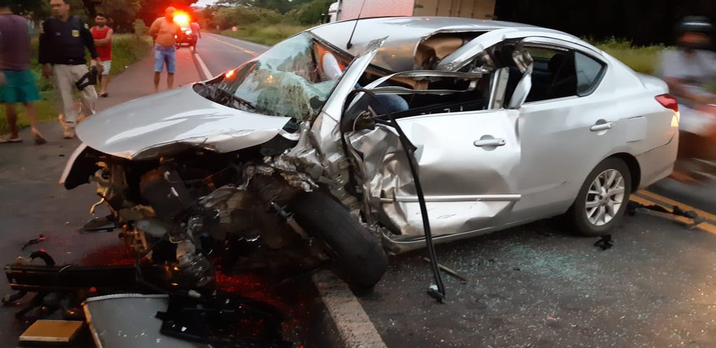 Filho do tenente-coronel Jorge Neto sofre acidente na BR-343