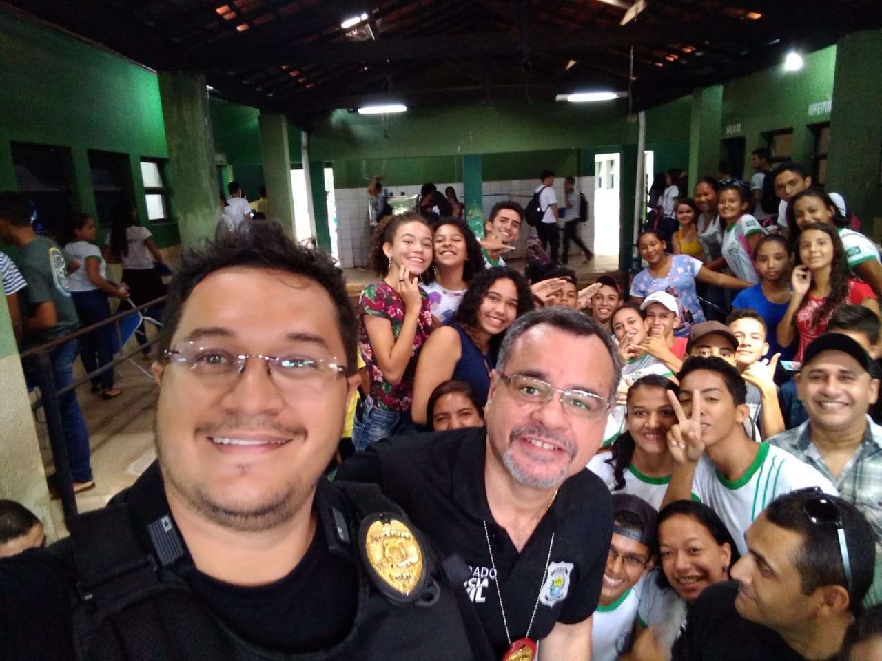 Dia D do projeto Papo com a PC é realizado em 40 escolas do Piauí