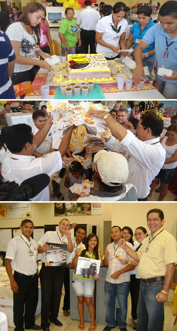 Aniversário Paraíba presenteia clientes