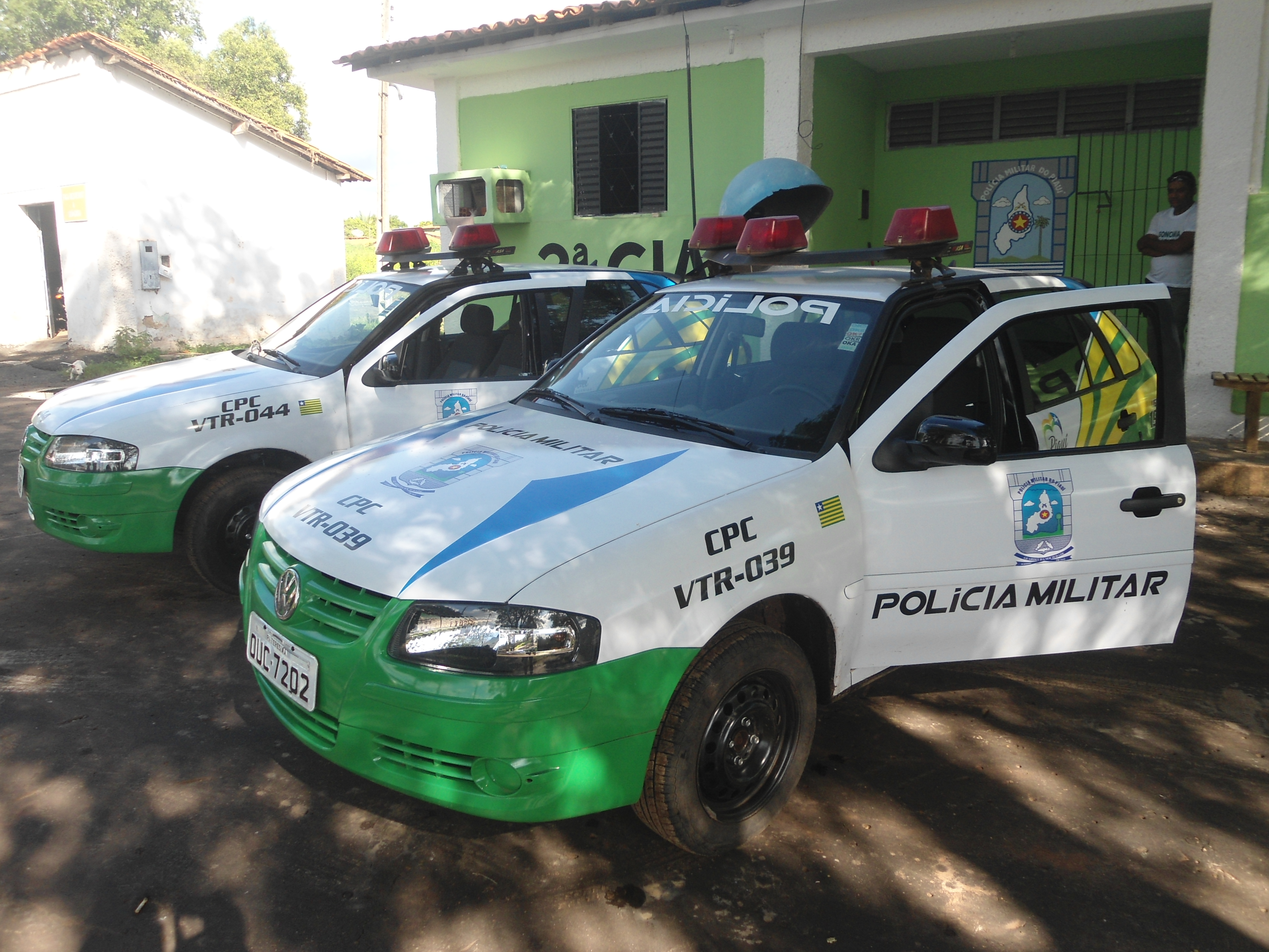 PM de Altos recebe duas novas viaturas