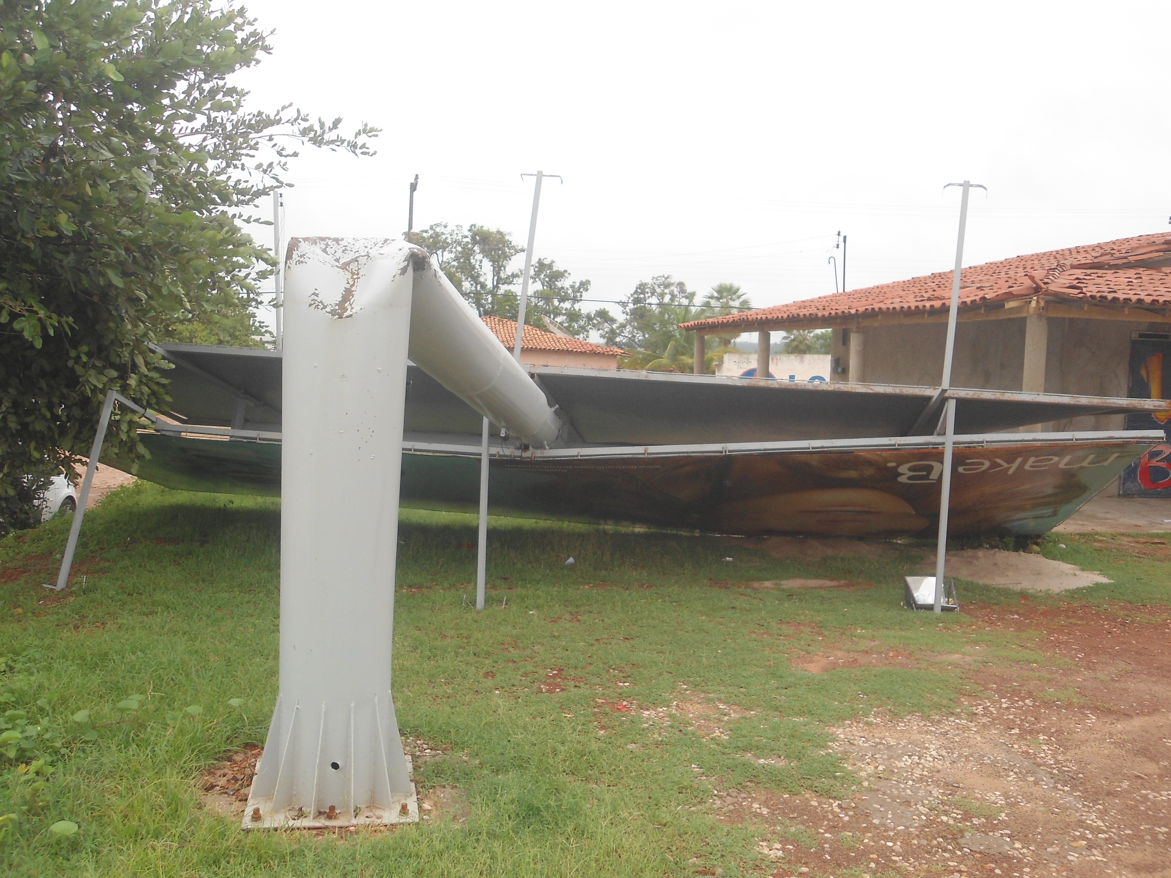 Temporal faz estragos em Altos